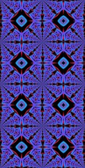 Fractodome Colorful Seamless Fractal Patterns