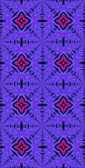 Fractodome Colorful Seamless Fractal Patterns