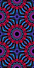 Fractodome Colorful Seamless Fractal Patterns