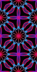 Fractodome Colorful Seamless Fractal Patterns