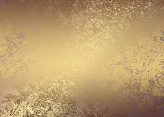 Golden Abstract  decorative paper texture  background  for  artwork  - Illustration
