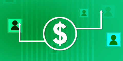 2d rendering usd Dollar symbol 