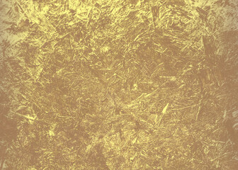 Golden Abstract  decorative paper texture  background  for  artwork  - Illustration