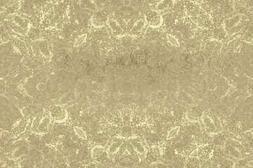 Golden Abstract  decorative paper texture  background  for  artwork  - Illustration