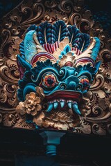 chinese dragon statue