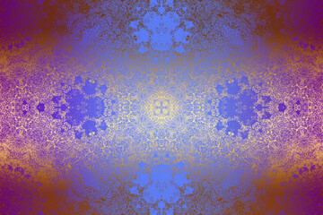 Golden Abstract  decorative paper texture  background  for  artwork  - Illustration