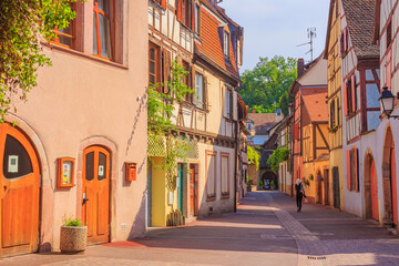 Colmar Alsace France - obrazy, fototapety, plakaty