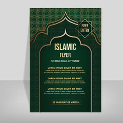 Download Minar Islamic Flyer Design