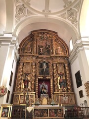 [Spain] The altar of the Saint Mary of the Alhambra (the Church of Santa Maria de la Alhambra) (The...