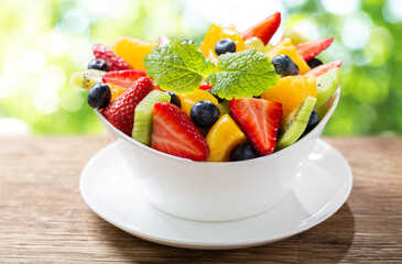 bowl of fruit salad