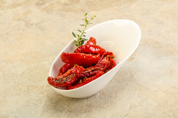 Sun-dried tomato in olive oil