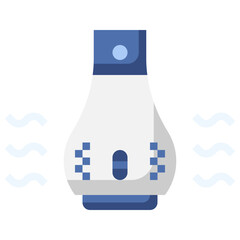 air freshener flat icon,linear,outline,graphic,illustration