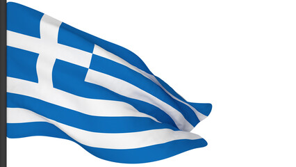 national flag background image,wind blowing flags,3d rendering,Flag of Greece
