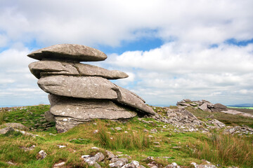 Rough Tor in Bodmin Moor, Cornwall