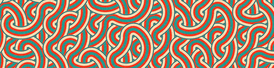 Colour Hexagon Tile Connection art background design illustration