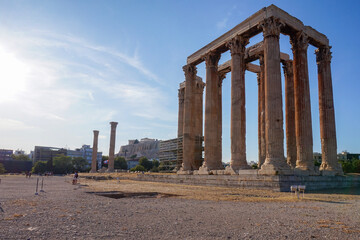 Temple of Jupiter with the Acropolis