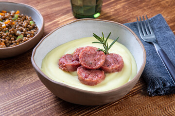 cotechino con piure' di patate