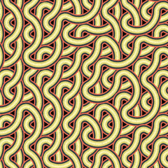 Obraz premium Colour Hexagon Tile Connection art background design illustration