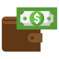 CASH flat icon,linear,outline,graphic,illustration