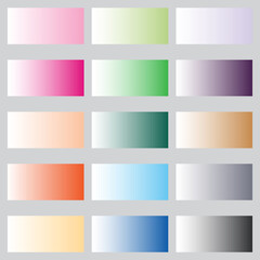 Simple gradient backgrounds. Empty space to insert text. Backgrounds for design. Editable file.
