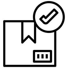 CHECKED line icon,linear,outline,graphic,illustration