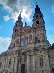 Fototapeta na wymiar The Main cathedral of Fulda city