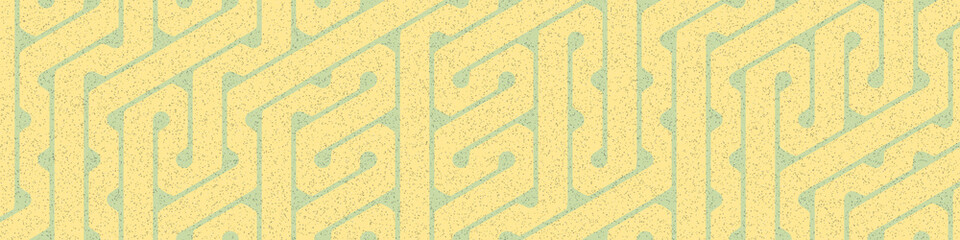 Colour Hexagon Tile Connection art background design illustration