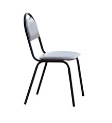 Fototapeta premium The chair is isolated on a white background.