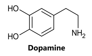 Dopamine chemical formula