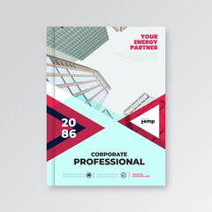 Corporate poster Layout Design Template