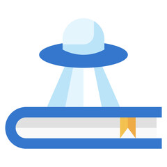 science fiction flat icon,linear,outline,graphic,illustration