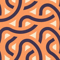 Colour Hexagon Tile Connection art background design illustration