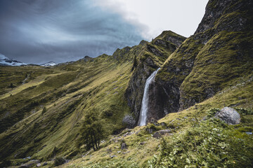 View on Schleierwasserfall