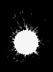 ink splat background
