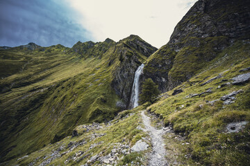 View on Schleierwasserfall
