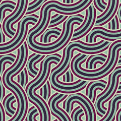 Colour Hexagon Tile Connection art background design illustration