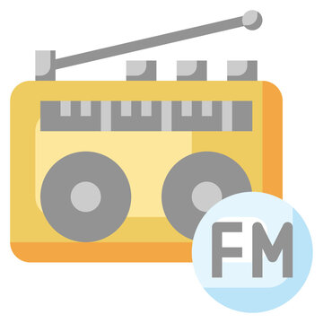 recommend clip art: fm flat icon,linear,outline,graphic,illustration