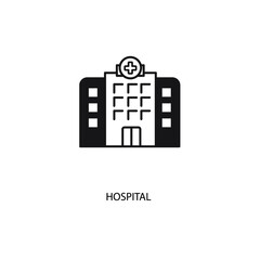 hospital icons  symbol vector elements for infographic web