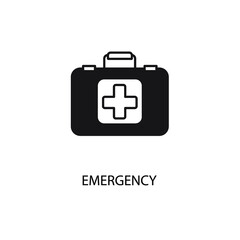 Obraz premium emergency icons symbol vector elements for infographic web
