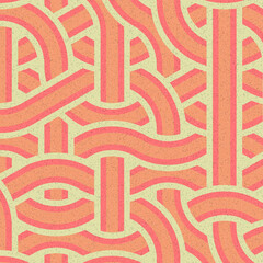 Colour Hexagon Tile Connection art background design illustration