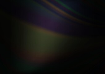 Dark Silver, Gray vector glossy bokeh pattern.