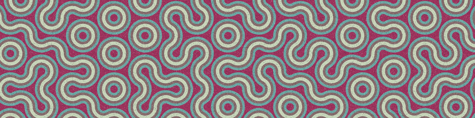 Fototapeta premium Colour Hexagon Tile Connection art background design illustration