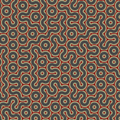 Colour Hexagon Tile Connection art background design illustration