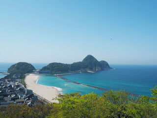 beach and sea japan asia