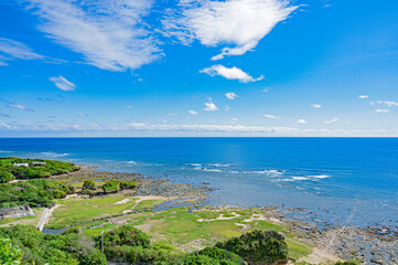 沖縄　具志頭城址からの眺め