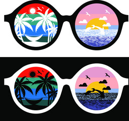 Summer Vacation T-Shirt Sunglasses
It can be used on T-Shirt, labels, posters, icons, Sweater, Jumper, Hoodie, Mug, Sticker,
Pillow, Bags, Greeting Cards, Badge, Or Poster