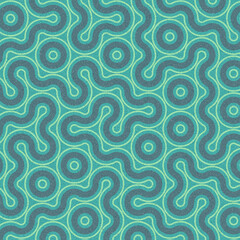 Colour Hexagon Tile Connection art background design illustration