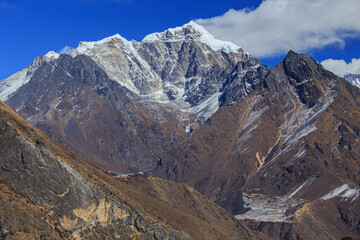 Everest Base camp Trek Landscape Tawche Nepal