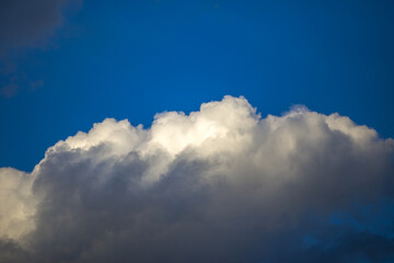 abstract background view of the colorful twilight sky.In the evening, the colorful changes (pink,...