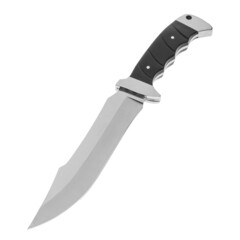 Knife tourist, hunting, tactical, military for survival and self-defense. Steel blade. Wooden...